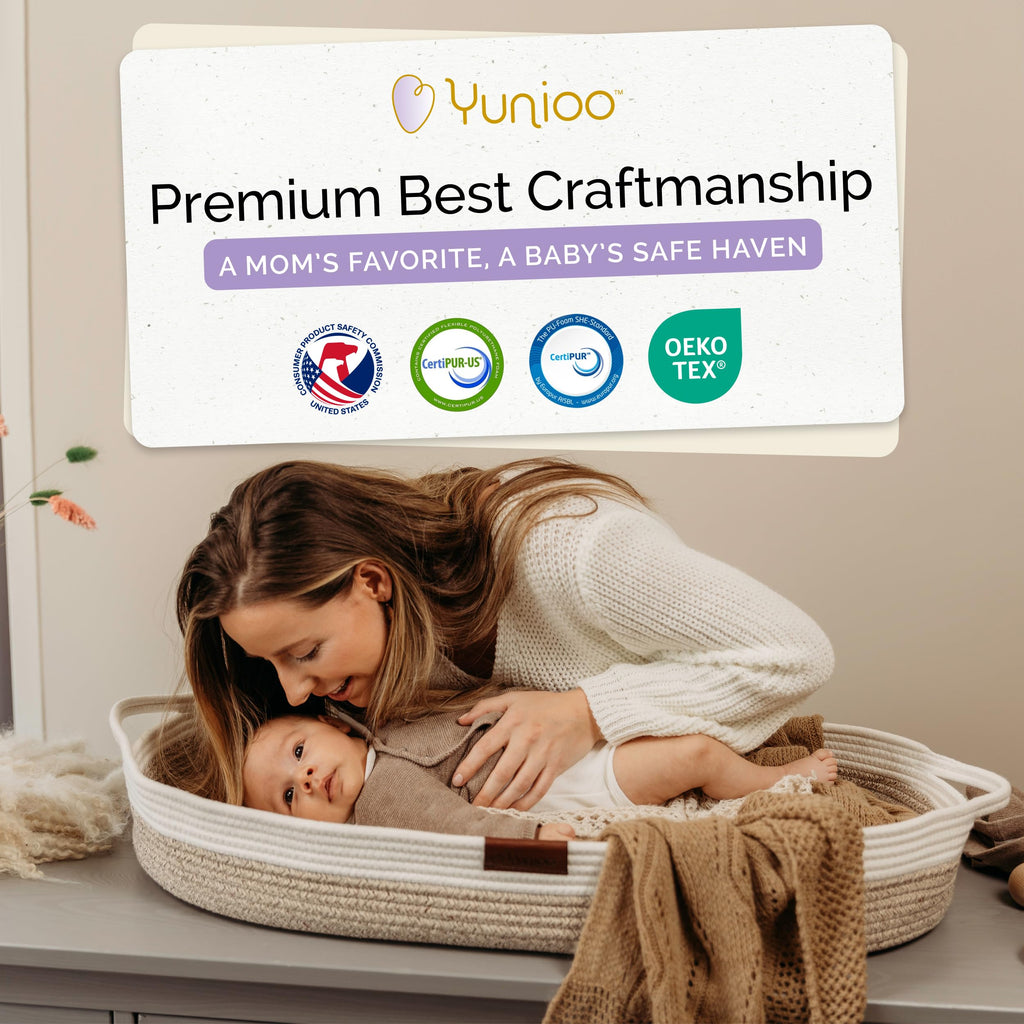 Baby Changing Basket, Portable Diaper Changing Pad S3512