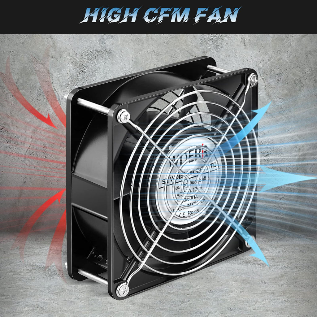 110V 120mm AC Axial Cooling Fan B81977