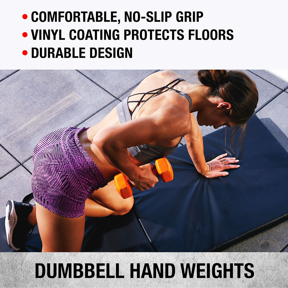 Vinyl Coated Dumbbells Set of 2 N373978
