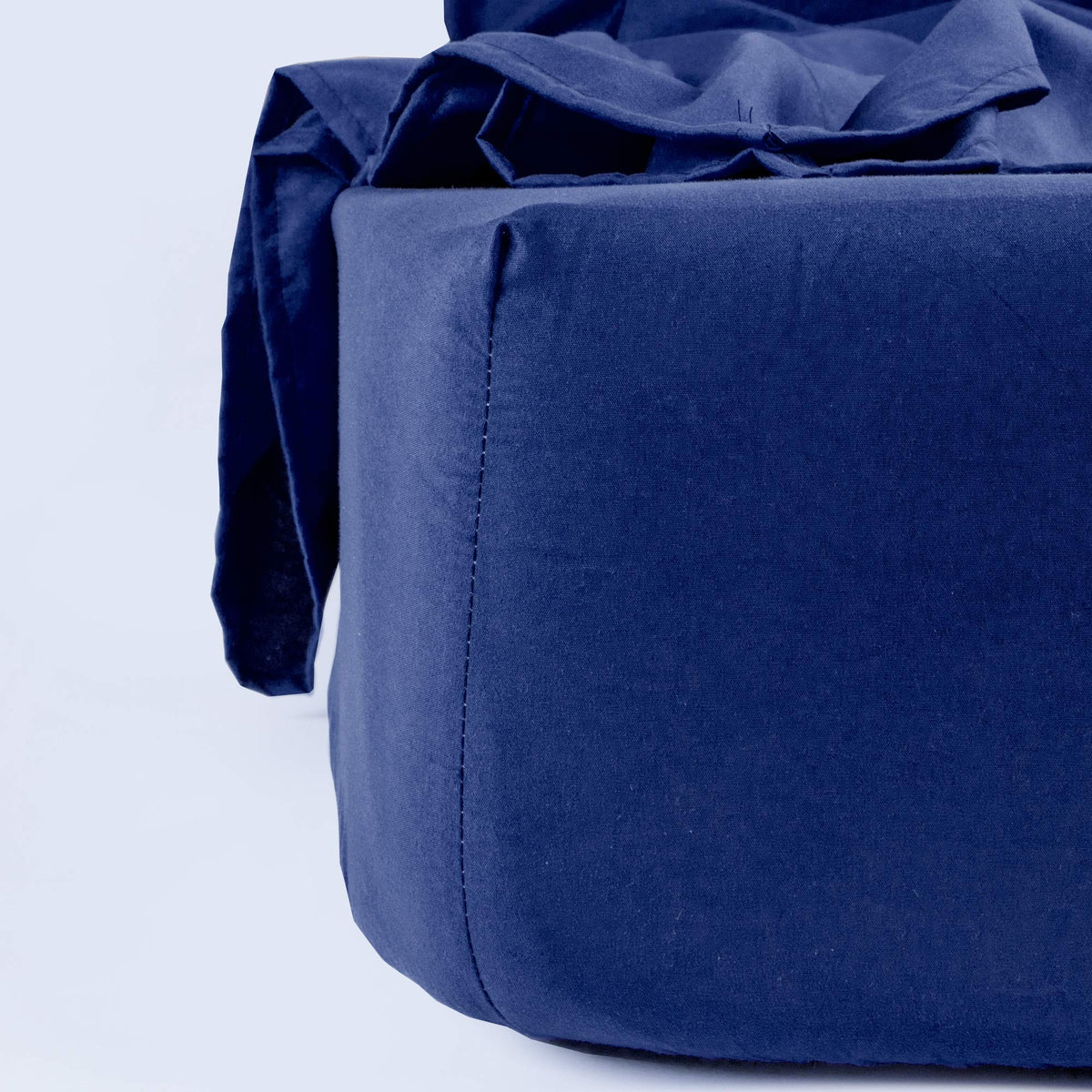 Toddler Microfiber Sheet Set, 3 Piece, Navy Blue A628501