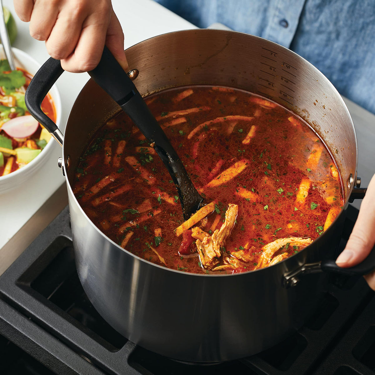 8-Quart Stainless Steel Stock Pot with Lid T52120