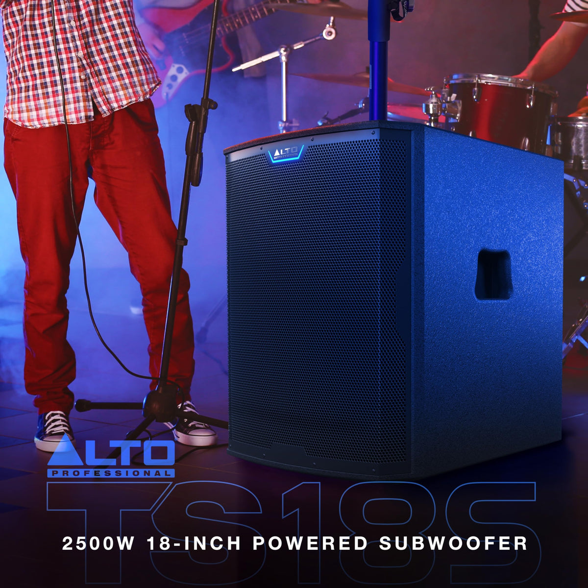 2500W 18" Powered PA Subwoofer T643006