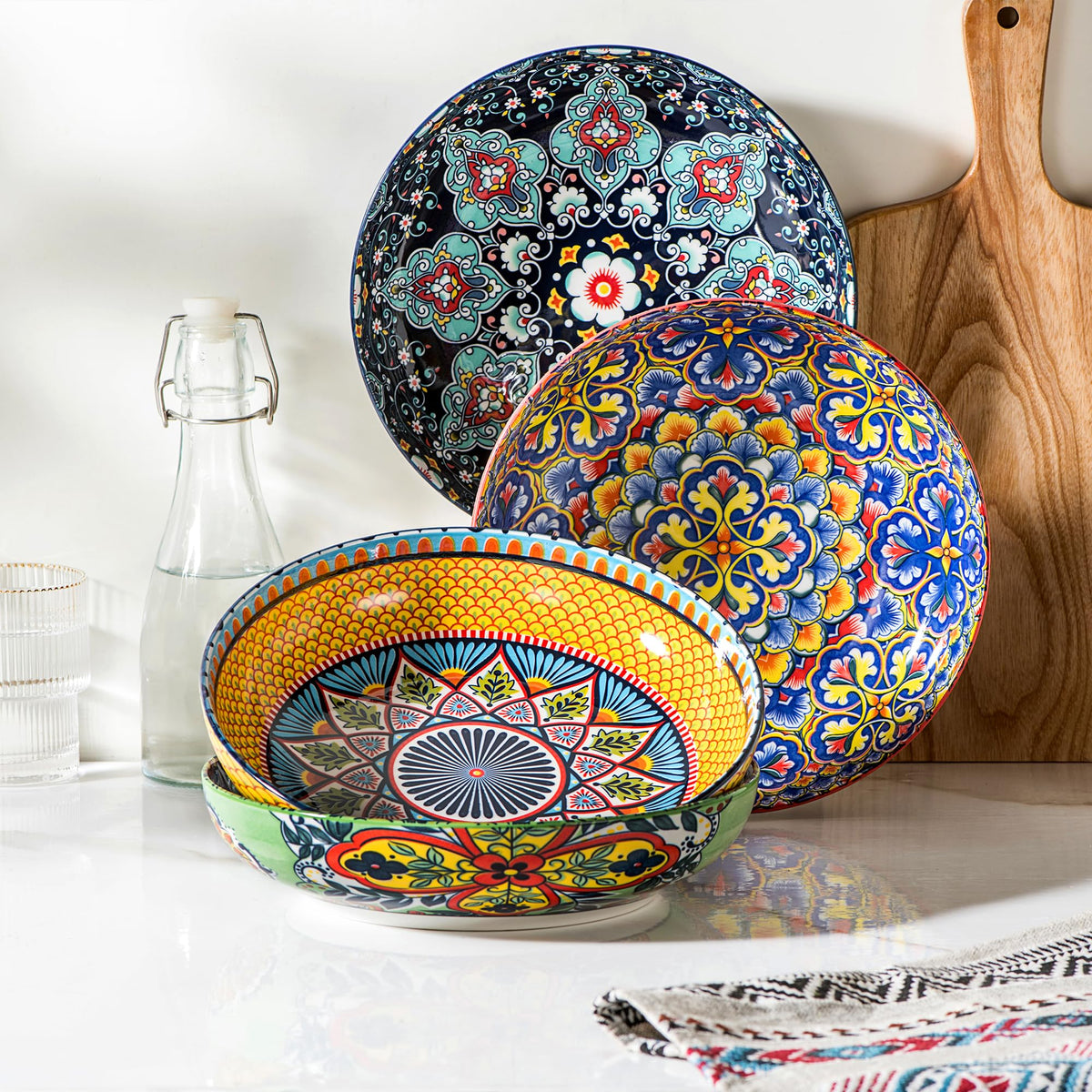 Ceramic Serving Bowls Set of 4 R259
