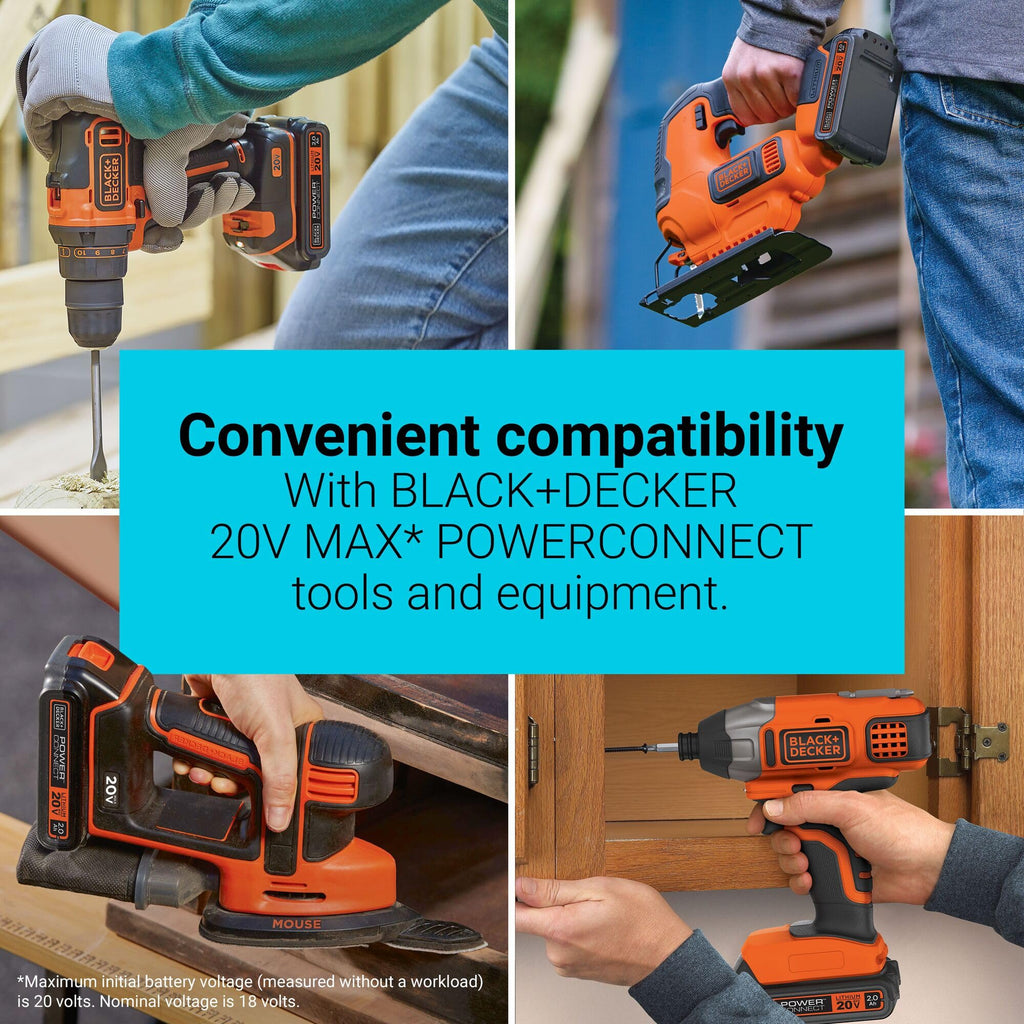 20V MAX Lithium 2.0Ah Cordless Tool Battery U368